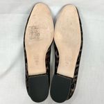 VANELI Leopard Print Leather Flats Frankie Sz 9.5 Slip On Shoes Animal Print Black Photo 4