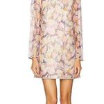 NWOT zimmermann linen silk dress crystal embellished Pink Size 6 Photo 0