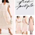 Free People  Midnight Midi Dress in White Chocolate sz XS NWT $168R Photo 2