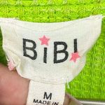 Bibi Green Thermal Button Up Shirt Size Medium Coastal Grandma Photo 7