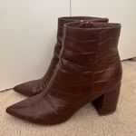 Marc Fisher  Retire Bootie in Embossed Croc Photo 1