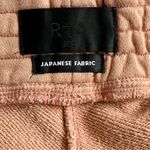 RtA Pink Dusty Coral Sydney Sweatpants Joggers Mixed Media Y2K XS Retails $395 Photo 9