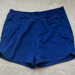 Lands' End Lands’ End Women’s Blue BoardShorts w Lining - Size 18 - EUC - Stretch Photo 0