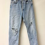 AGOLDE  90's Mid Rise Loose Fit Straight Leg Denim Jeans Captured Women's Size 24 Photo 0