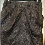 Karen Millen  Metallic A Line Mini Skirt Size 2 Photo 6