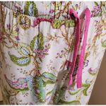 Cynthia Rowley Women’s Sz S Multi Floral Pajama Lounge Pants Drawstring Luxury Photo 7