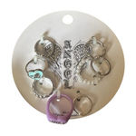 Fashion Rings set of 7 silver tone. Photo 0