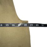 Theory  Silk Tie Scarf Sleeveless Olive Green Blouse SMALL Photo 6