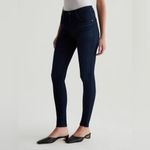 AG Adriano Goldschmied AG Countour360 Brooks Dark Wash The Farrah Skinny High Rise Skinny Jeans Size 31 Photo 1