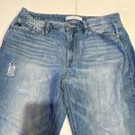 Kancan women’s high rise fray distressed jeans size 9/28 Blue Photo 2