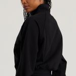 women's best Comfort Light Full Zip Sweat In Black - Large Photo 1