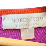 Nordstrom Collection Purple Silk Cashmere Blend Sweater Size S Photo 2
