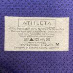 Athleta  Fastest Track Workout Gym Tennis Women's Dark Purple Dot Tank Top Photo 5