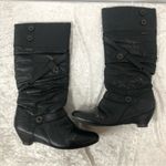KangaROOS kitten heels black boots women’s size EUR 40 us 7.5 Photo 1