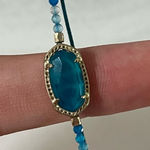 Kendra Scott  Blue Beaded Elaina Bracelet Photo 0