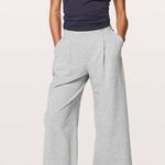 Lululemon Can You Feel The Pleat Crop *21" Gray Size 4 Photo 0