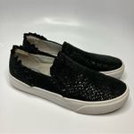 Nurse Mates  by Sofft Farrah ruffle black leather slip on sneakers size 8.5‎ Photo 3