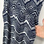 J Crew Linen Blend Jumpsuit Cropped Blue White Beach Tapered Sleeveless Size 0 Photo 2