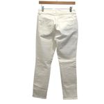 Ann Taylor Womens Low Rise Curvy Fit Skinny Ankle Jeans White Size 6 Photo 4