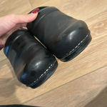 Dansko  Professional Black Cabrio leather clogs women size 40 Photo 8