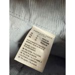 American Eagle Super High Rise A Line Corduroy Blue Button Skirt Size 16 Photo 4