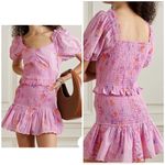 Love Shack Fancy  Jarrah dress in pink berry Photo 2