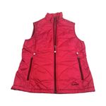 LL Bean Primaloft Packaway Puffer Vest Women XS‎ Red Thermoball Nano Puff Photo 0