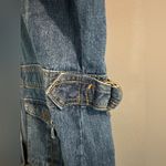 Art and Soul Fall cinch waist denim blue jean jacket 100% cotton Size Small Photo 7