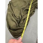 Zeagoo  Olive Green Ruched Maxi Tank Dress Size XXL – Sleek Bodycon‎ Style Photo 7
