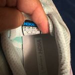 Hoka  Women's Mint and Lavender Athletic Shoes Photo 3