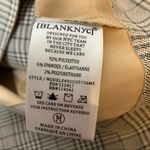 BLANK NYC  plaid moto style cropped jacket sz M Photo 3