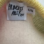 Princess Polly  Pink and Yellow Color-Block Cardigan Photo 3