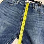 Petra 153 Women's Jeans Distressed Ripped Wide Leg High Waist Dark Wash Denim Blue Size undefined Photo 3