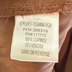 Lovestitch NWT  Chantelle One Shoulder Wide Leg Jumpsuit Brown Cropped Length Photo 5