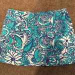 Lilly Pulitzer‎ Seafoam green Montauk skort womens size 4 Photo 0