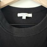 Z Supply  Cotton Ribbed Knit Tank in Black- Size S Photo 2