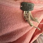 We The Free Free People Crushed Velvet oversized Dress Size XS Pink Luxe Tunic Photo 5