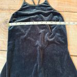 Rampage Vintage 90s Y2K Blue Grey Whimsygoth Velvet Dress Slip Fairy Photo 2