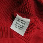 Peter Jensen Womens Wool‎ Blend Xmas Christmas Reindeer Sweater M Deer Ugly Knit Red Size M Photo 3