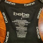 Bebe  Black Sports Bra Size Small Photo 3