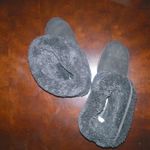 Makalu  8.5 Black Suede Sherpa Booties Boots Photo 5