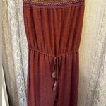 Mystree  Printed Boho Drawstring Romper Onesie Size Medium Photo 0