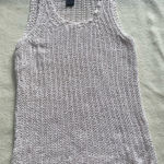 The Limited  White Knit Tank Top Photo 0