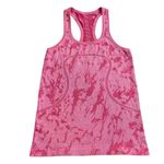Lululemon Women’s 6 Swiftly Tech Racerback Tank Heathered Bon Bon Pink Camo Gym Photo 1