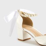 Azazie  Satin Shoes Size 8 1/2 Photo 8