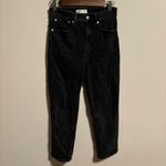 Madewell  Classic Straight Jeans in Lunar Wash Black- Size 25 Photo 3