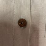 Shore Women's Short Sleeve Collared Button Down Linen Shirt Green Size S NWT Green Photo 7