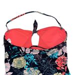 Bar III Tankini Swimsuit Bikini Rose Garden Floral High Waist M Medium New Photo 5