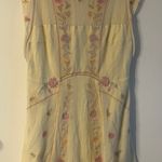 Free People Rivera Floral Embroidered Mini A-Line Dress 12 Photo 3