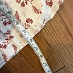 frame denim  100% silk floral blouson blouse size small Photo 7